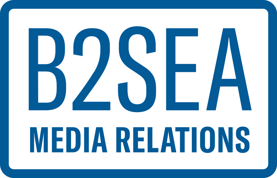 B2Sea Media Relations & Digital Marketing - blue logo